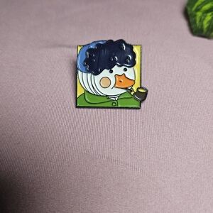 Van Gogh Enamel Duck Pin